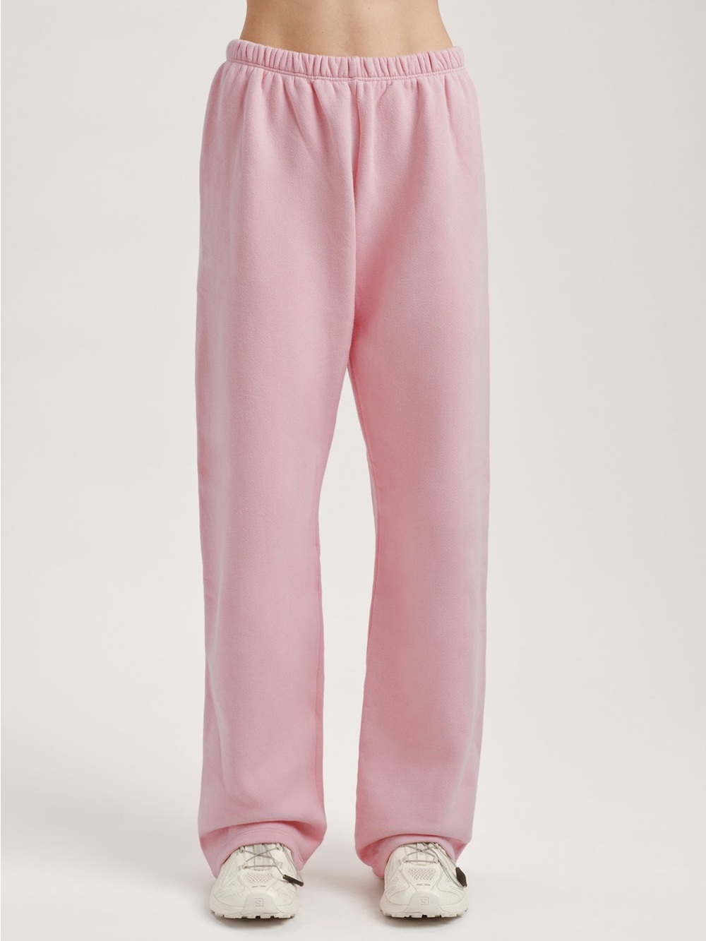 Set Active Staple Straight Leg Sweatpants in Pink